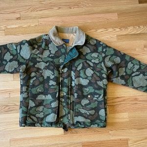 Vintage  PENDLETON Size M Mens Wool Camo Hunting Jacket Coat